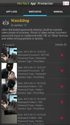 Perfect AppLock(App Protector) android App screenshot 5