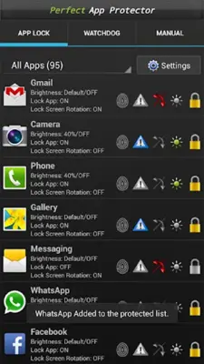 Perfect AppLock(App Protector) android App screenshot 6